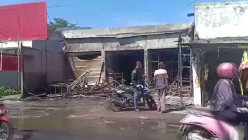 Tragis, Ditinggal Orang Tua ke Masjid, Balita Tewas Terbakar saat Main Korek di Ruko