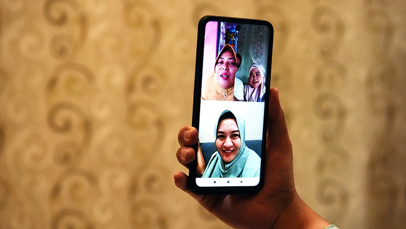 Mudik Dilarang, Silaturahmi bersama Keluarga Digelar Secara Virtual - Bagian 2