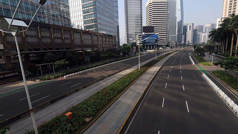 Idul Fitri, Jalanan Kota Jakarta Sepi - Bagian 1
