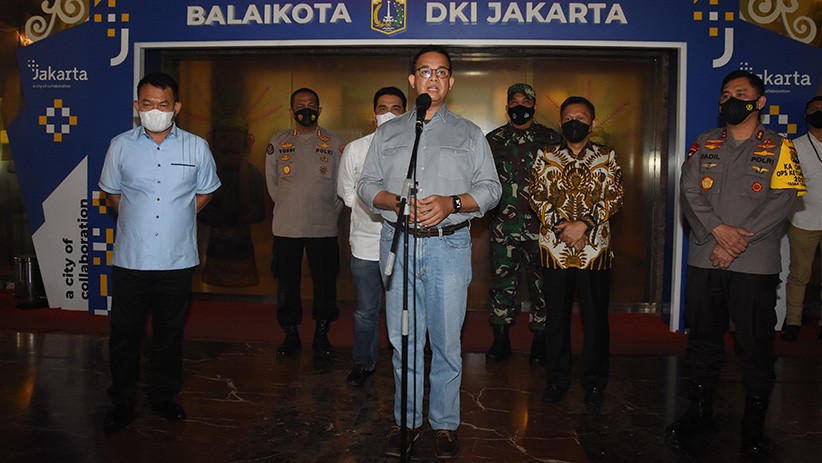 Gubernur Anies Minta Antisipasi Penyebaran Covid-19 dari Arus Balik Lebaran - Bagian 3