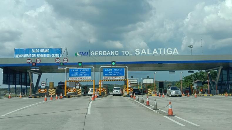 Pagi Ini Arus Lalu Lintas di Kota Salatiga Terpantau Lancar