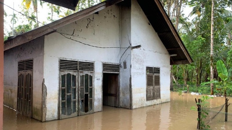 14 Desa di Aceh Barat Terendam Banjir, Tinggi Muka Air hingga 1 Meter