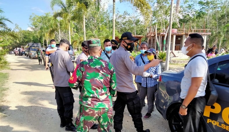 Polisi Tutup Objek Wisata Rivera Park 