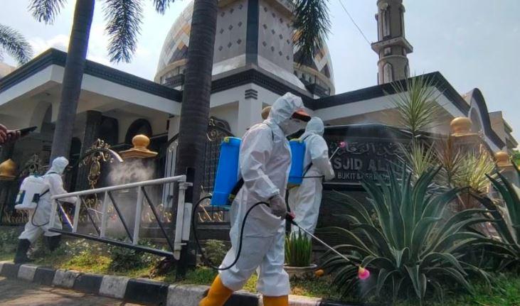Muncul Klaster Masjid di Malang, BPBD Sterilisasi Perumahan Tlogomas