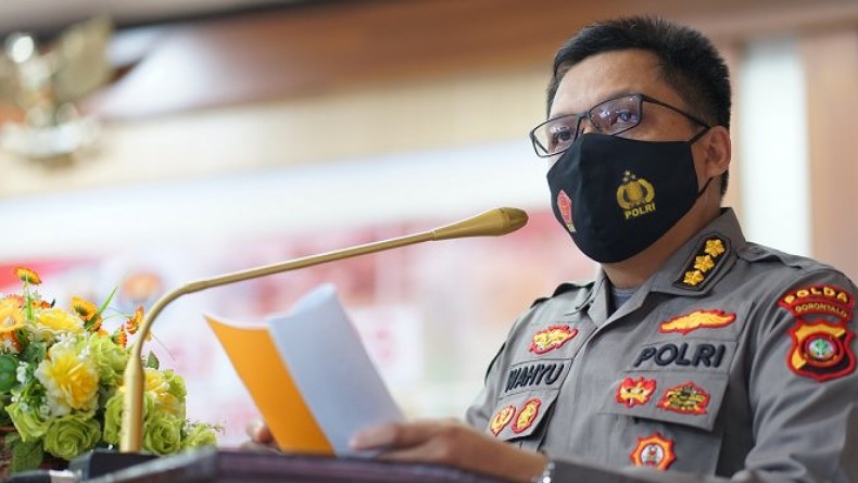 title Polisi Lakukan Pengawasan Cegah Kerumunan di Objek Wisata Gorontalo  Polisi Lakukan Pengawasan Cegah Kerumunan di Objek Wisata Gorontalo