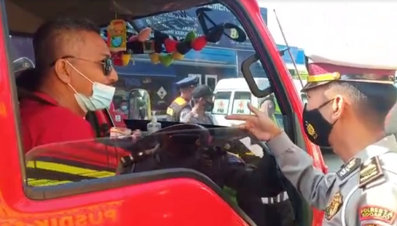 Tolak Dites Swab di Pos Penyekatan, Warga Madura Berdalih Alat Tes Palsu