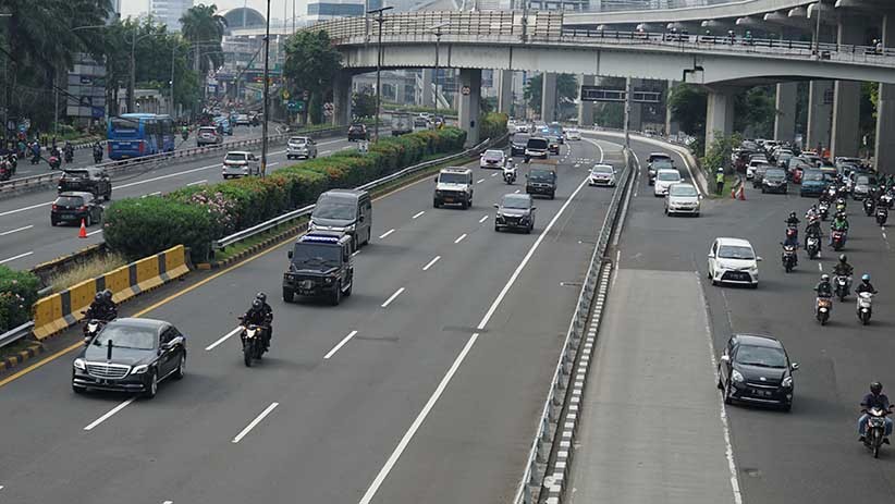 Arus Lalu Lintas Jakarta Ramai Lancar usai Libur Lebaran - Bagian 2