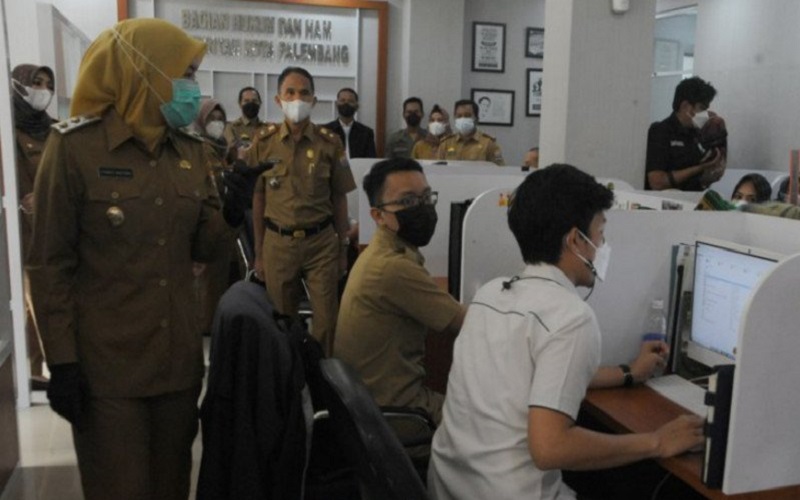  Sejumlah PNS Palembang Bolos di Hari Pertama Kerja usai Idul Fitri 