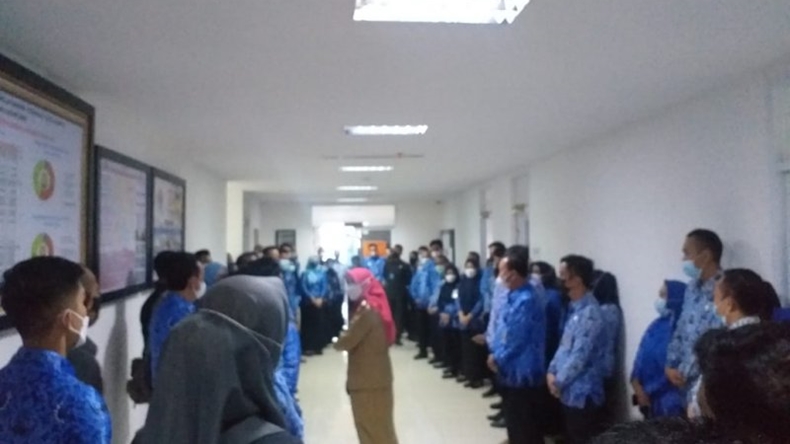 Masuk Usai Libur Lebaran, Wali Kota Bandarlampung Sidak ASN