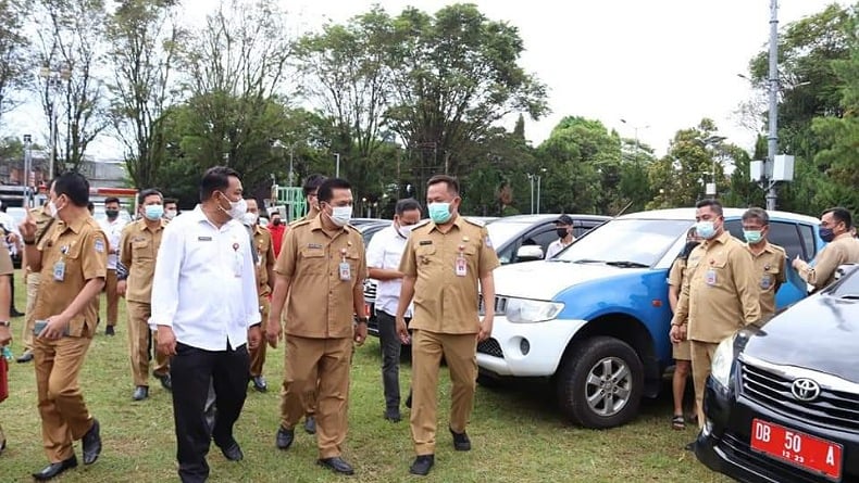 Wakil Wali Kota Manado Minta Kendaraan Dinas Dijaga dan Dirawat 