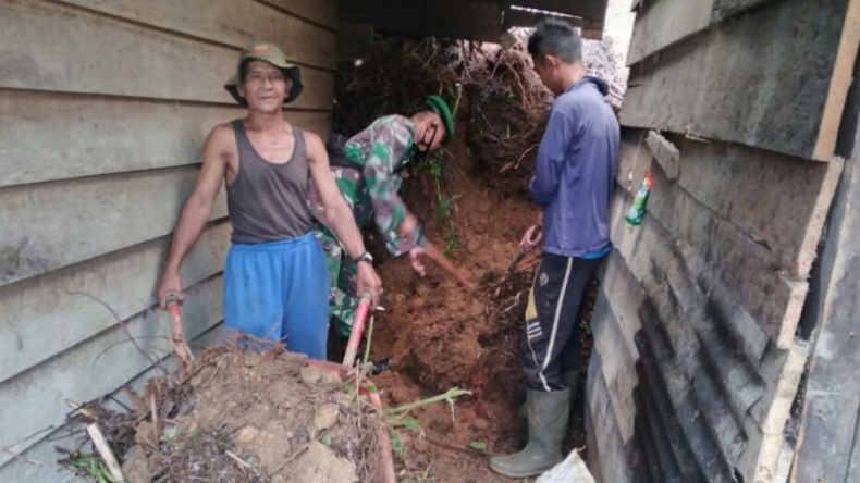 Tanah Longsor Timpa 2 Rumah di Solok Selatan, Tak Ada Korban Jiwa