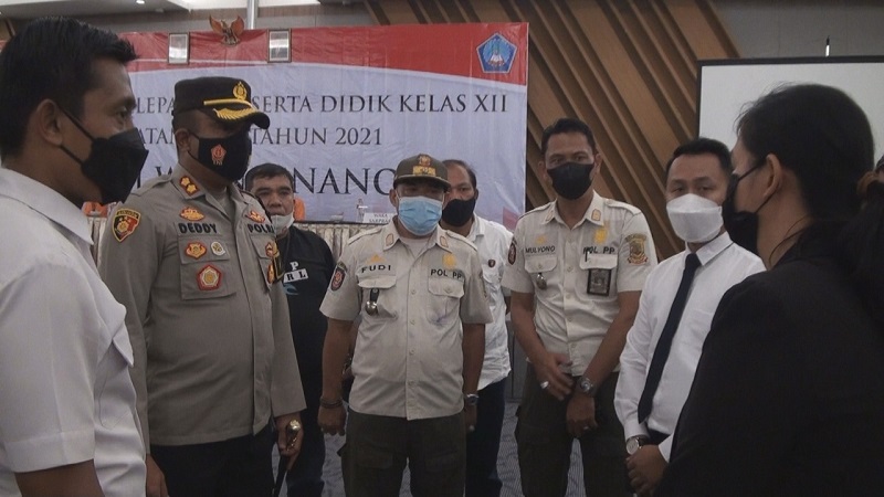 Satgas Covid-19 Bubarkan 2 Acara Kelulusan Siswa SMA di Kota Mojokerto 