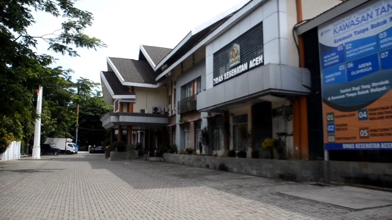 Empat Pegawai Positif Covid-19, Kantor Dinkes Aceh Tutup  Sementara