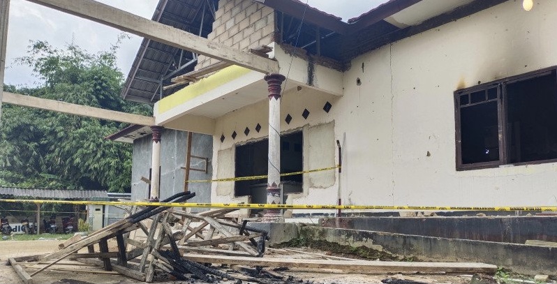 Soal Pembakaran Mapolsek Candipuro, Kapolda Lampung: Masyarakat Jangan Mudah Terprovokasi   