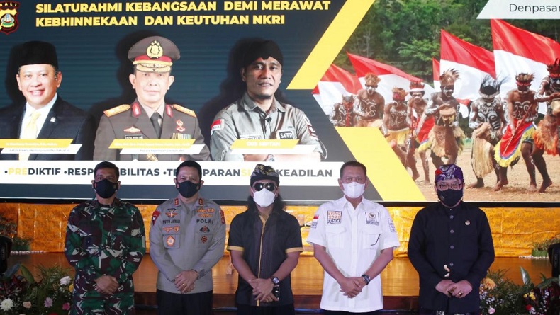 Harkitnas, Polda Bali Ajak Warga Merawat Kebinekaan dan Keutuhan NKRI