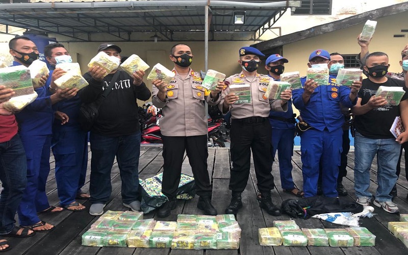 Gagalkan Penyelundupan Puluhan Kg Sabu dari Malaysia, Ini Kata Polres Tanjungbalai