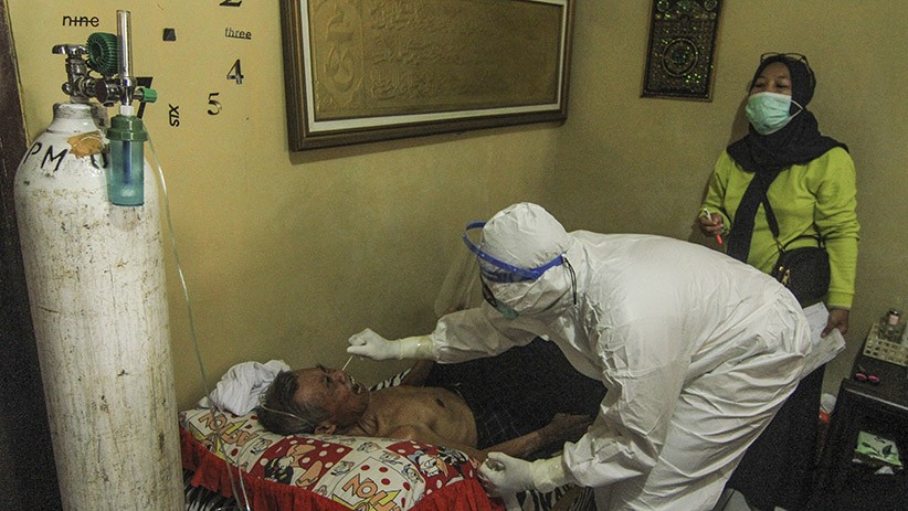 Suasana Permukiman di Cilangkap Lockdown akibat Klaster Halalbihalal - Bagian 2