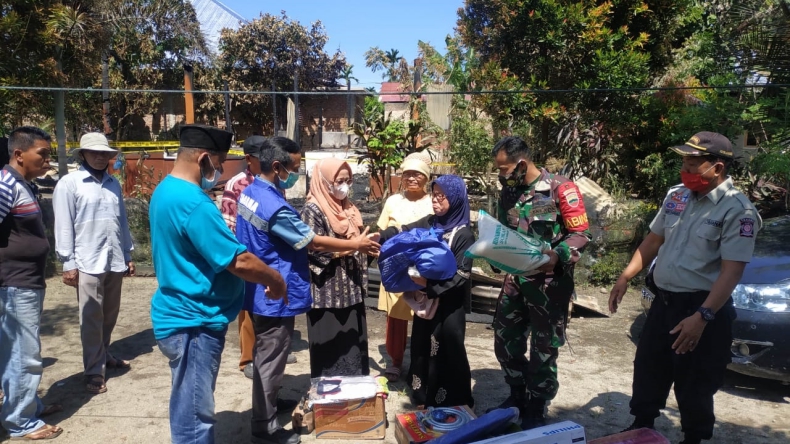 Tidur Pulas saat Kebakaran, Janda 2 Anak di Padang Nyaris Terpanggang