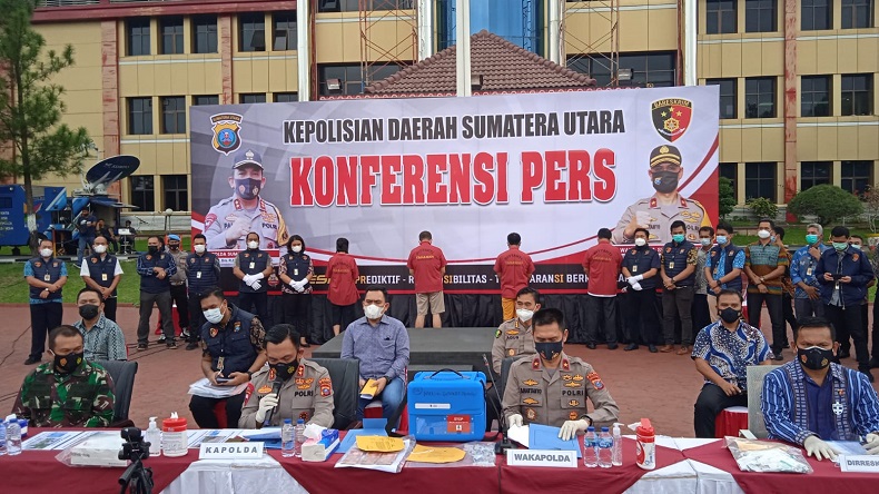 Polda Sumut Tetapkan 4 Tersangka terkait Penjualan Vaksin Covid-19