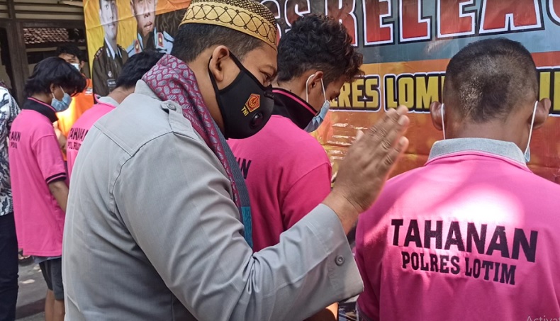 Lima Pelaku Pemerkosaan Bergilir Gadis di Lombok Timur Ditangkap