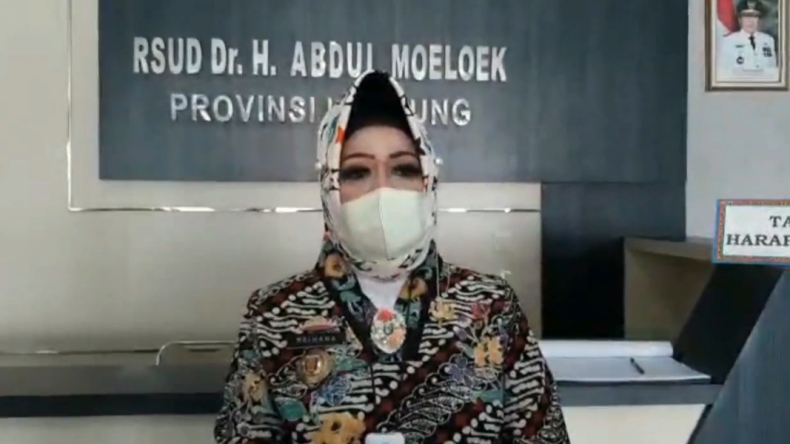 Kadinkes Lampung: Pasien Covid-19 Diminta Isolasi di Rumah Sakit