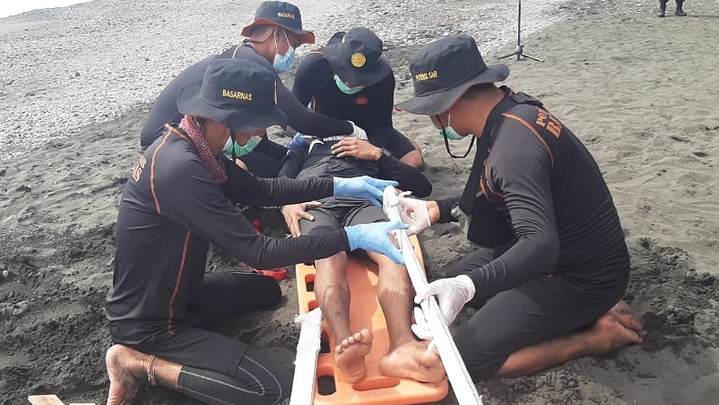 40 Peserta Pelatihan Pertolongan di Air Basarnas Manado Antusias Ikuti Kegiatan