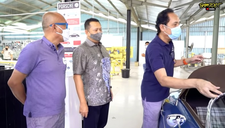 Bengkel Mobil Klasik di Bali Digerebek Bamsoet, Ada Mobil Crazy Rich Tanjung Priok