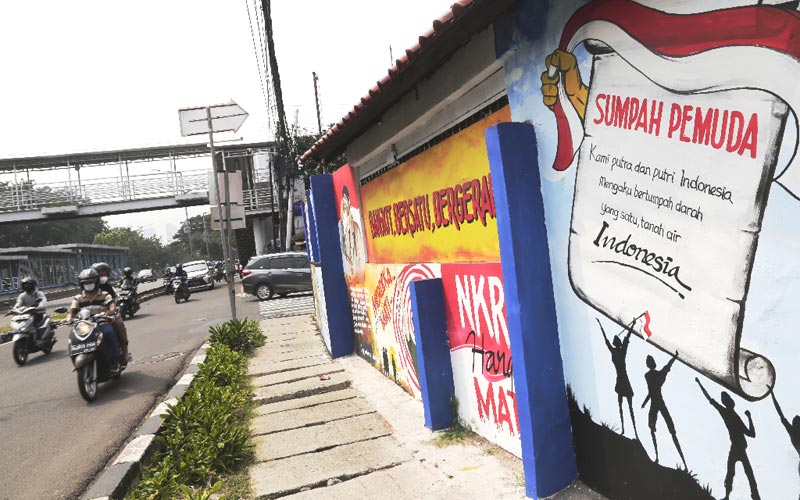  Menanamkan Nilai Pancasila dan Kepahlawanan Lewat Seni Mural - Bagian 2