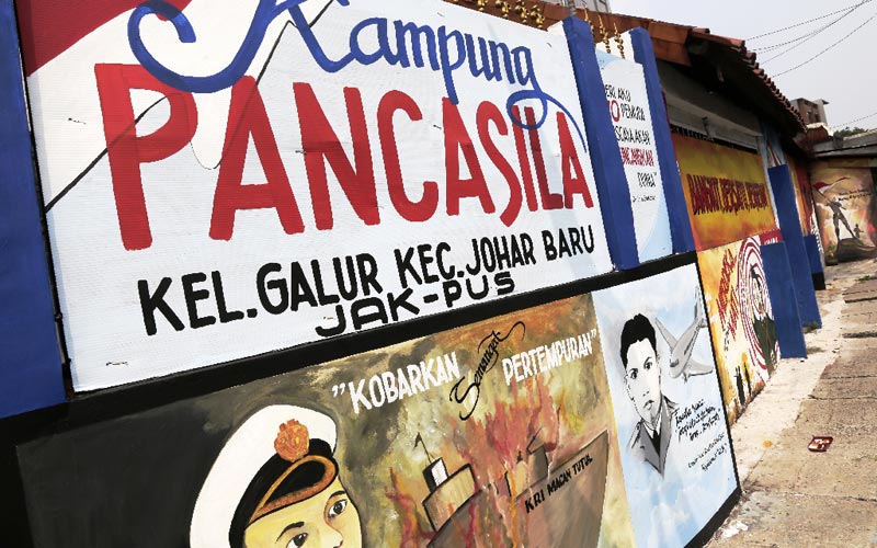  Menanamkan Nilai Pancasila dan Kepahlawanan Lewat Seni Mural - Bagian 3