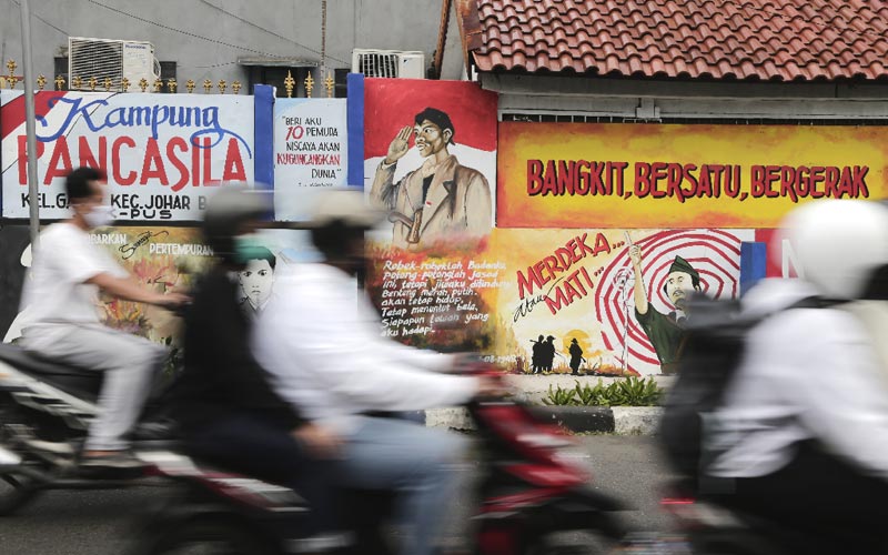  Menanamkan Nilai Pancasila dan Kepahlawanan Lewat Seni Mural - Bagian 4