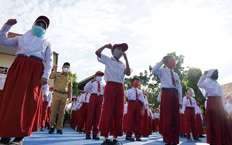 SDN 3 Bulango Timur Gelar Belajar Tatap Muka - Bagian 3