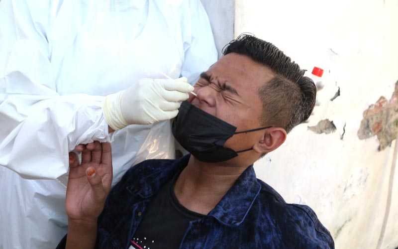 90 Santri di Surabaya Jalani Swab PCR Sebelum Mondok  - Bagian 3