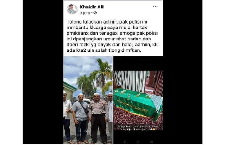 Viral Kisah Polisi Baik di Banjarmasin Diburu Netizen