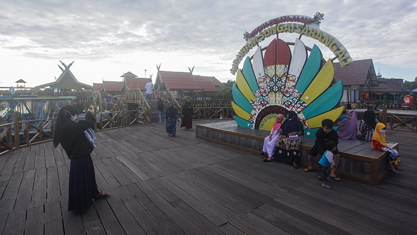 Destinasi Wisata Susur Sungai Air Hitam Palangkaraya Kembali Dibuka - Bagian 2