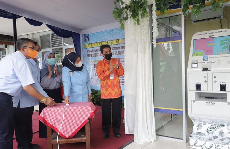 Permudah Layanan  Adminduk, Sleman Luncurkan Anjungan Dukcapil Mandiri