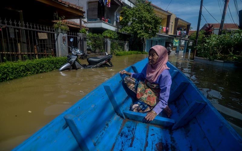 Sungai Citarum Meluap, 4 Kecamatan Di Kabupaten Bandung Terendam Banjir