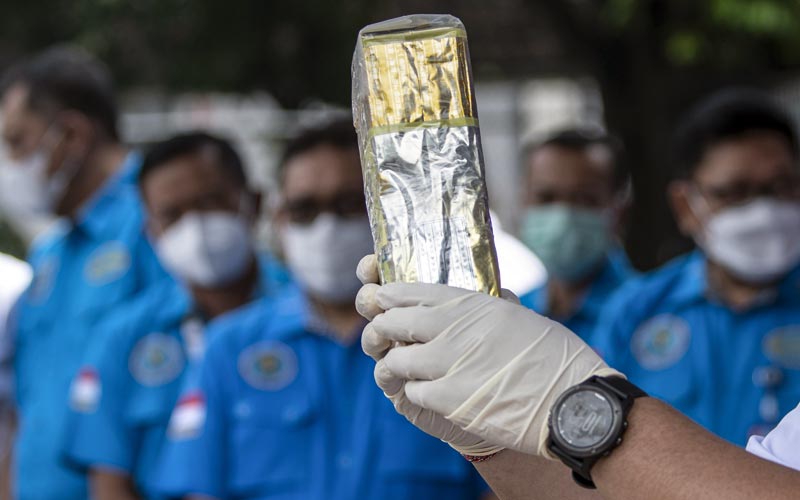  BNN Musnahkan Barang Bukti Sabu 794,62 Kilogram  - Bagian 5