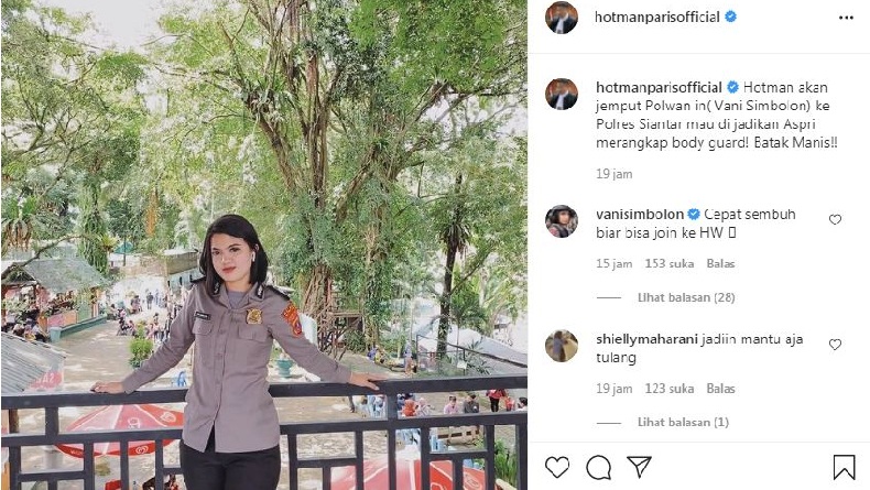 Disebut Batak Manis, Polwan Cantik Ini Dilirik Hotman Paris Jadi Bodyguard