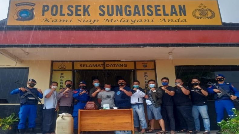 Tim Gabungan Amankan Kurir Narkoba 1,1 Kg Sabu di Babel