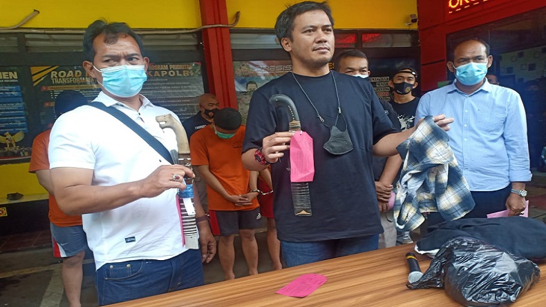 Belasan Remaja Mengeroyok dan Rampas Motor di Cicendo Bandung, 5 Ditangkap