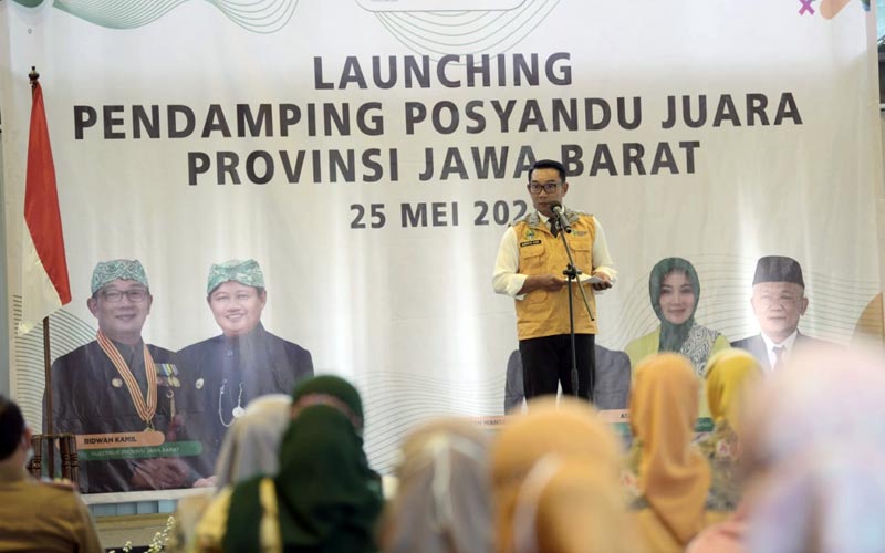 Kang Emil Hadiri Launching Pendamping Posyandu Juara  - Bagian 1