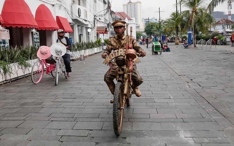 Memelihara Asa, Seniman Peran Kota Tua Jakarta Bertahan di Tengah Pandemi  - Bagian 4