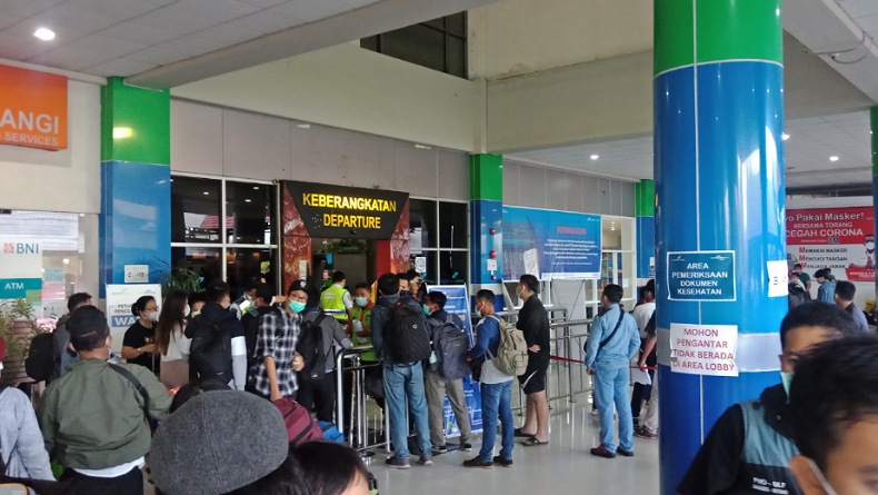 Penumpang di Bandara Sam Ratulangi Manado Naik 3.000 Persen usai Lebaran