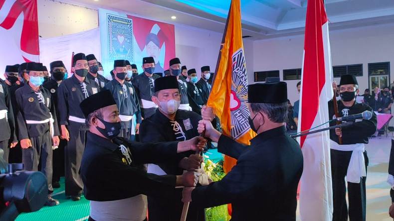 Pengurus PSHT Sragen Dilantik, Ditekankan Selalu Bawa Kedamaian 