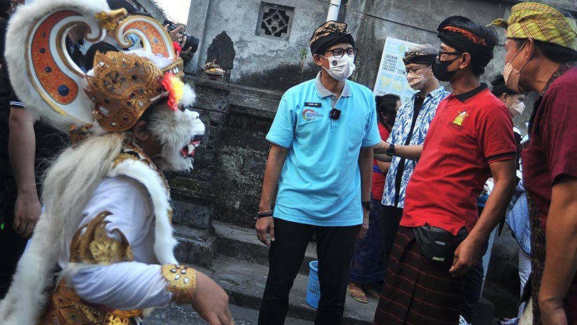 Sandiaga Uno Keliling Kampung, Sosialisasi Anugerah Desa Wisata Indonesia 2021 - Bagian 1