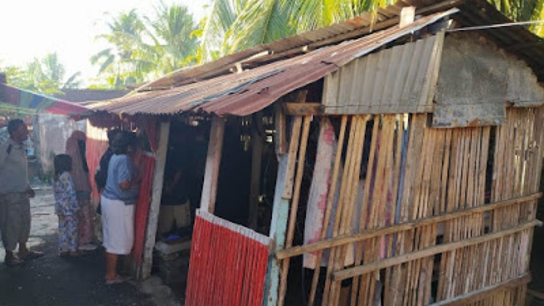 Tinggal Sebatang Kara di Gubuk Bambu, Warga Bitung Ini Ditemukan Tewas Mengenaskan