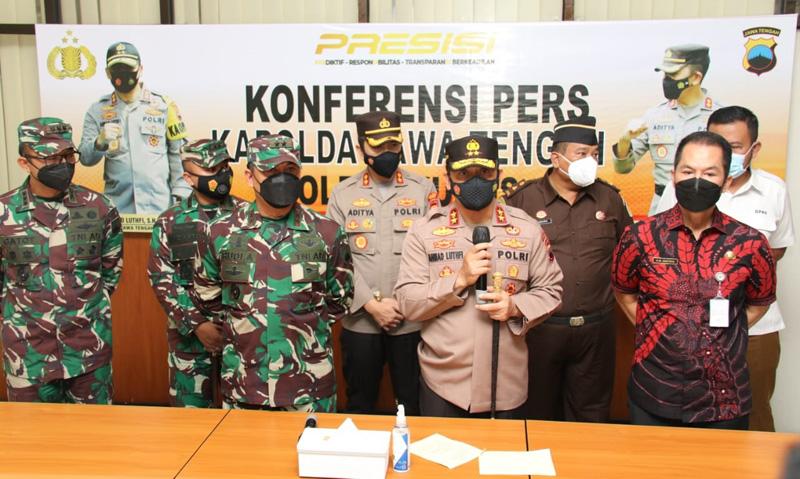 Kasus Covid-19 di Kudus Meningkat, Kapolda dan Pangdam Turun Tangan
