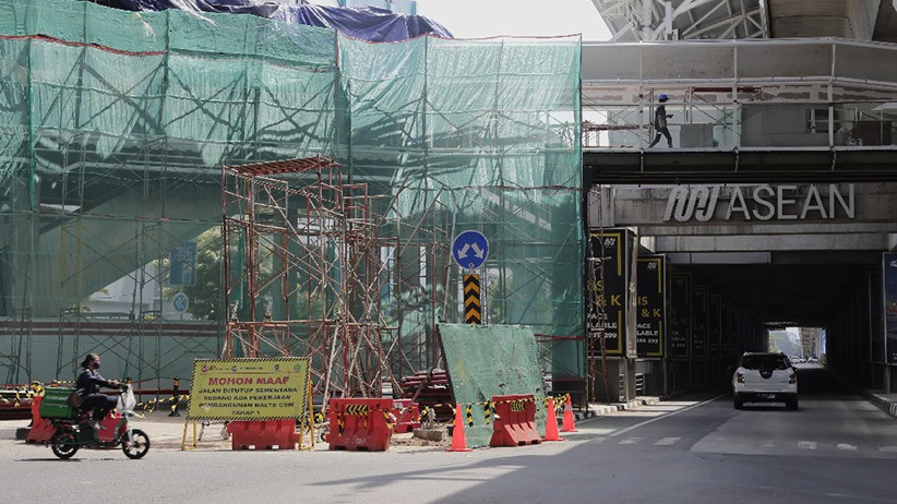 Skybridge CSW Stasiun MRT ASEAN Beroperasi 22 Juni 2021, Begini Penampakannya - Bagian 1
