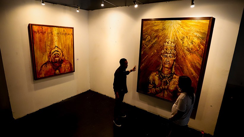 Melihat Lukisan Semar Ngruwat Jagad Karya Sohieb Toyaroja - Bagian 5