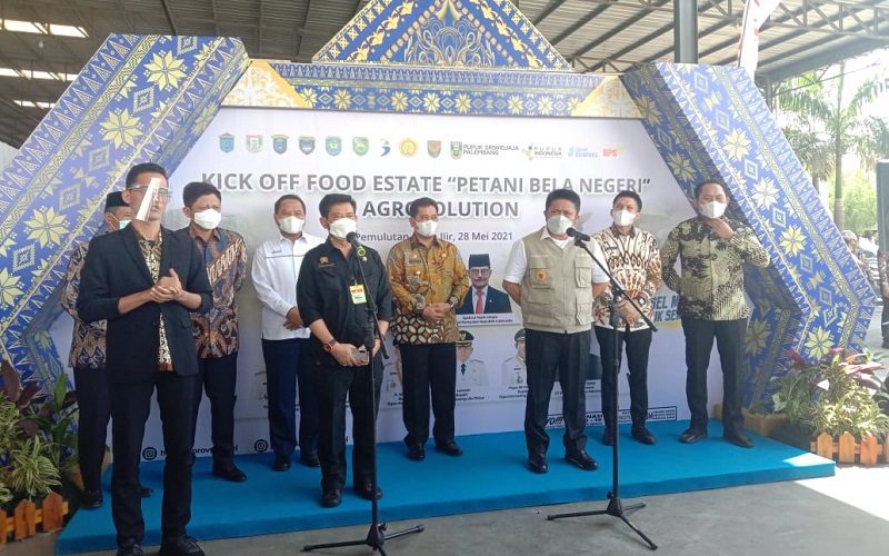  Mentan Targetkan Food Estate Tembus Ekspor dan Tekan Impor